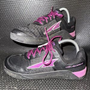 Altra HIIT XT Black Purple Cross Training Athletic Shoes Women’s Size 7.5